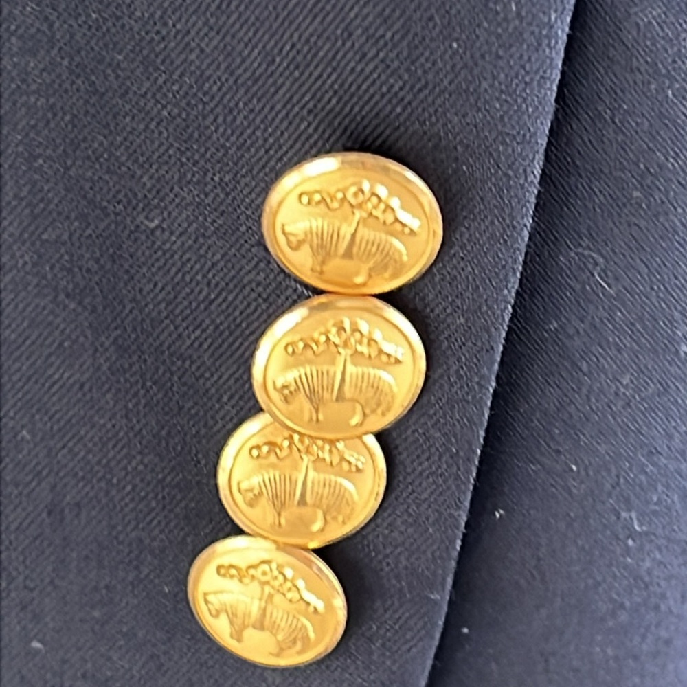 Brooks Brothers “346” Three Button Navy Blazer View 5